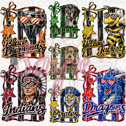 Glitter Coquette Mascot Drive