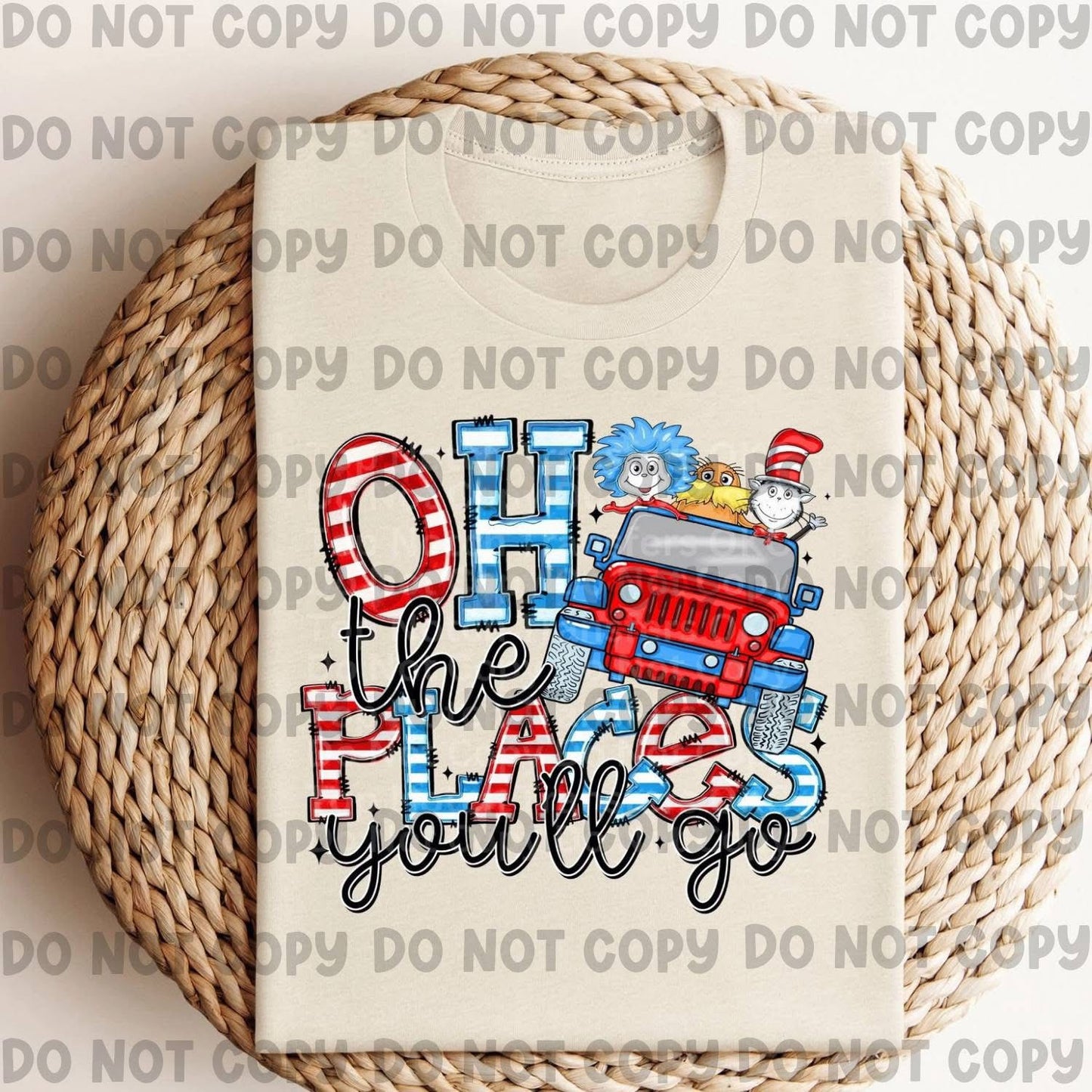 Jeep Oh, the Places You’ll Go Shirt/Long Sleeve/Crewneck/Hoodie