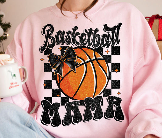 Basketball Mama Shirt/Long Sleeve/Crewneck/Hoodie