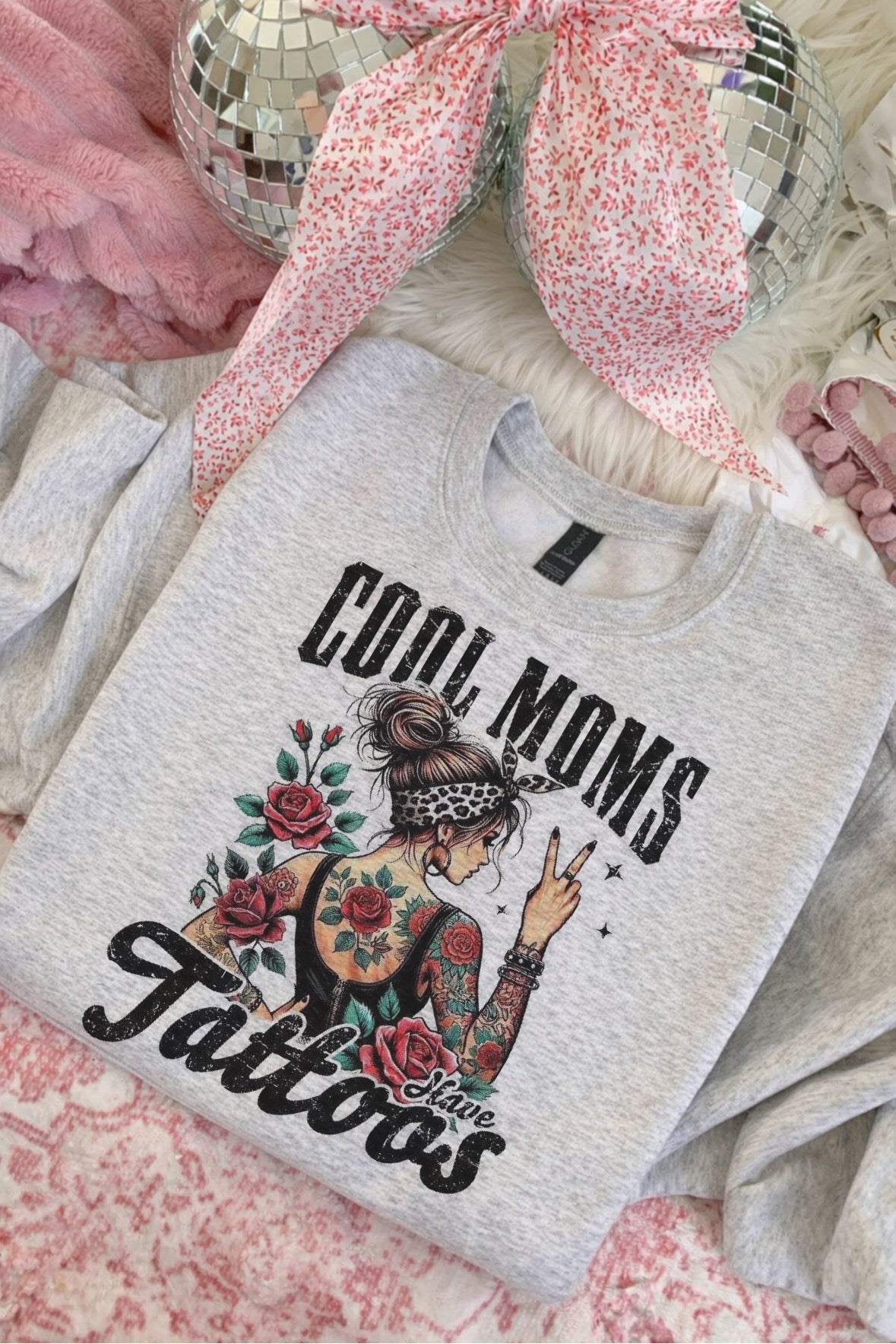 Cool Moms Have Tattoos Shirt/Sweatshirt