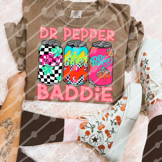 Dr. Pepper Baddie Shirt/Long Sleeve/Crewneck/Hoodie