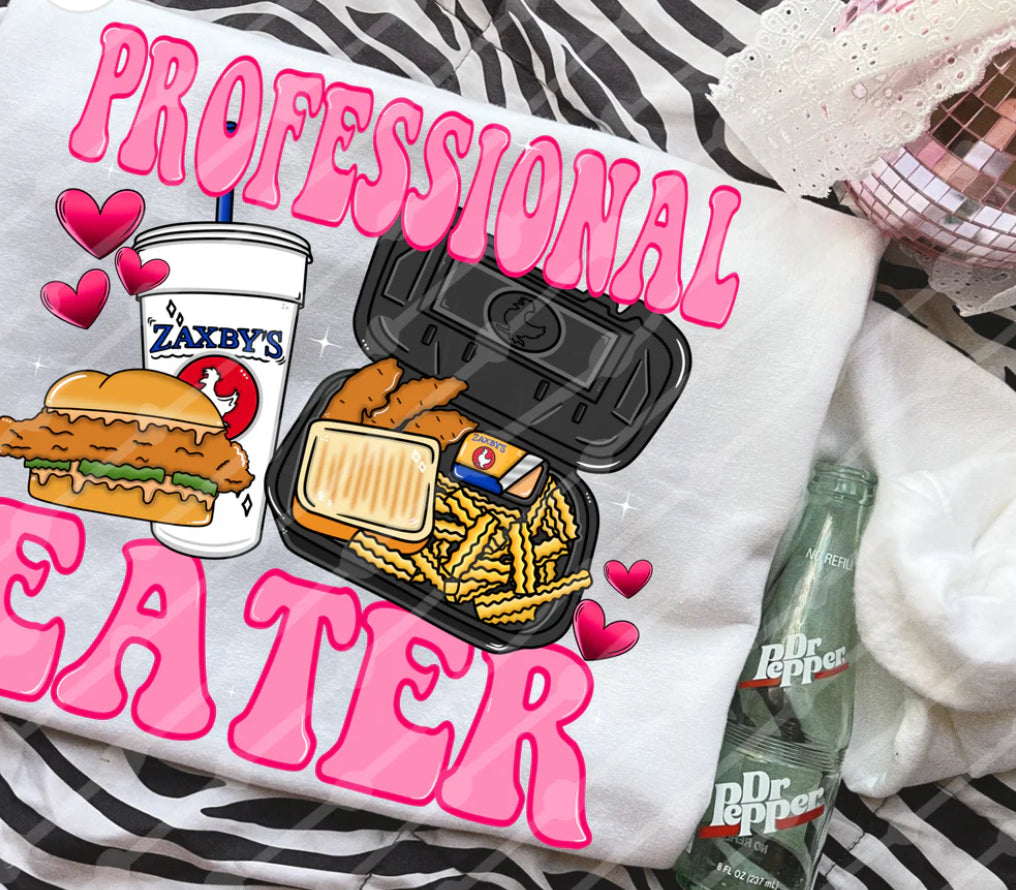 Zaxby’s Professional Eater Shirt/Long Sleeve/Crewneck/Hoodie