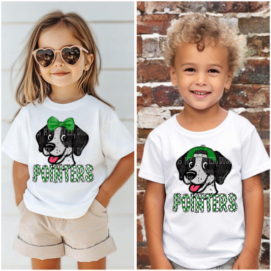 Mascot Bow/Cap Tees