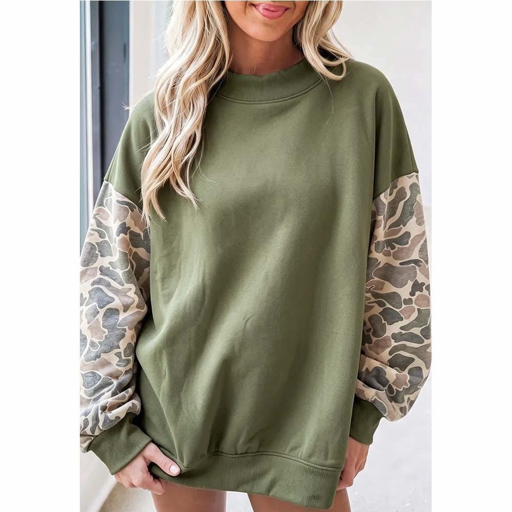 Camo Cozy Sweatshirts *Multiple Colors*- Closes 8/30