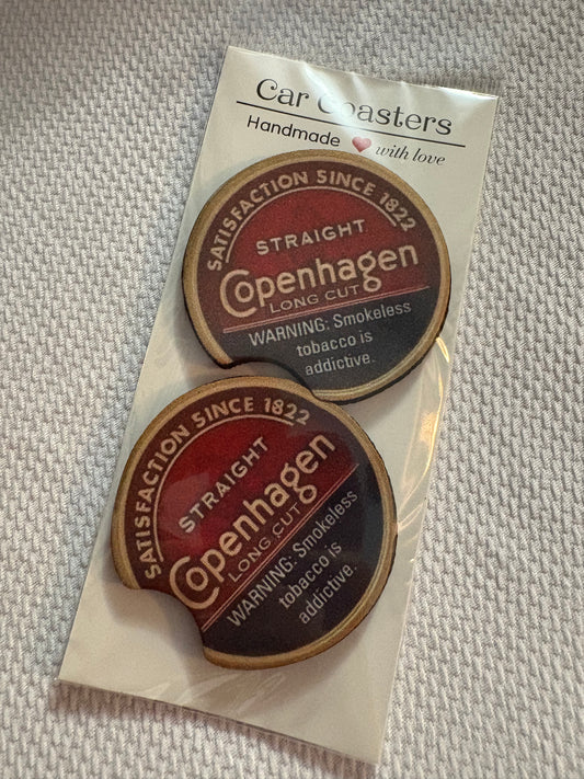 Copenhagen Straight Car Coasters