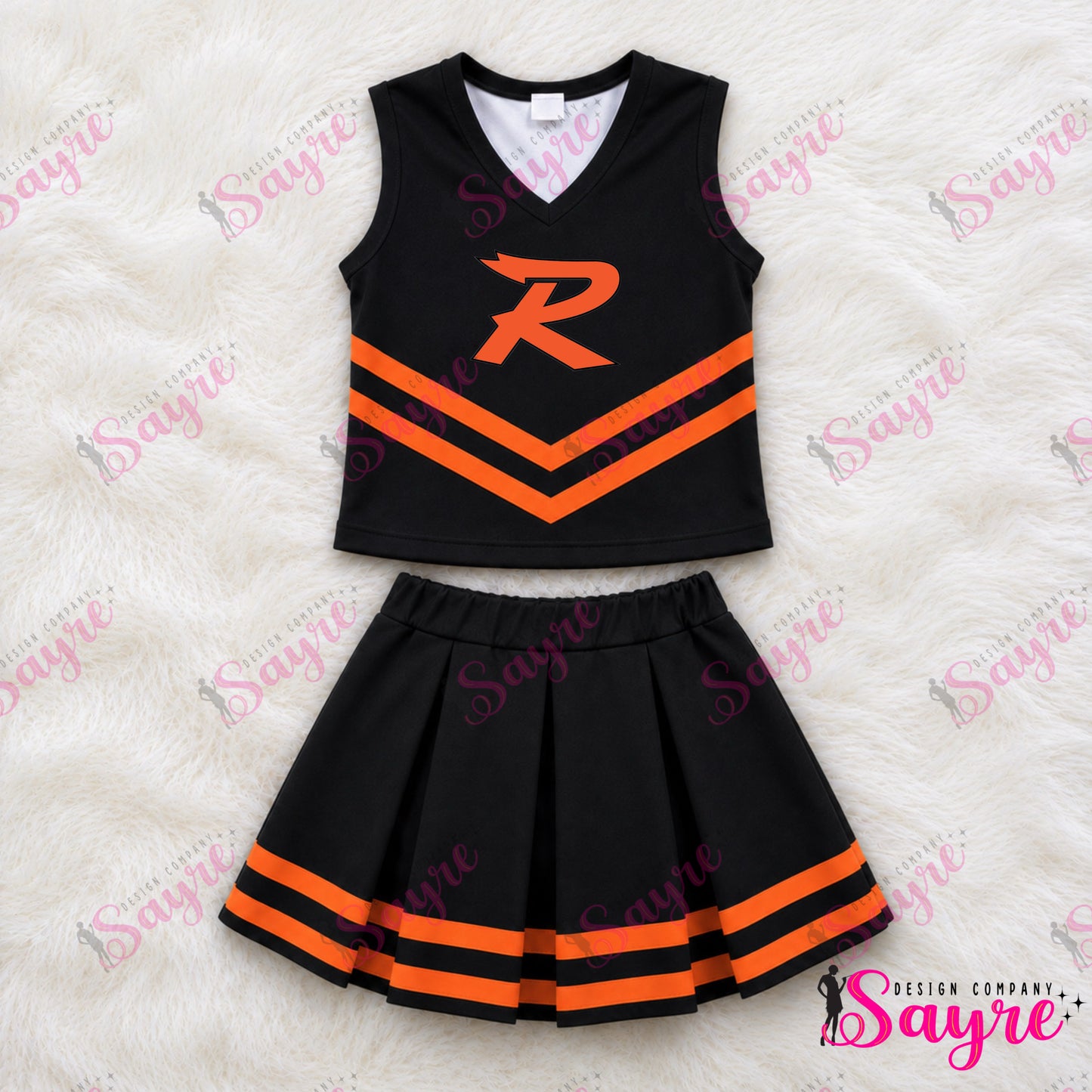 Customizable Striped Cheer Uniforms-Closes 6/28!
