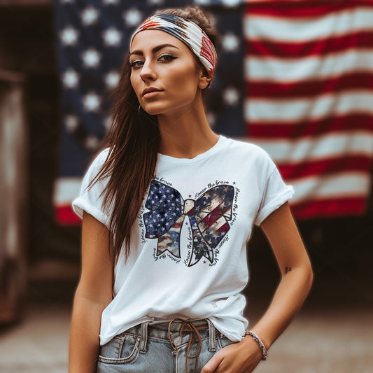 Honor the Brave Military Bow- Baby-Youth