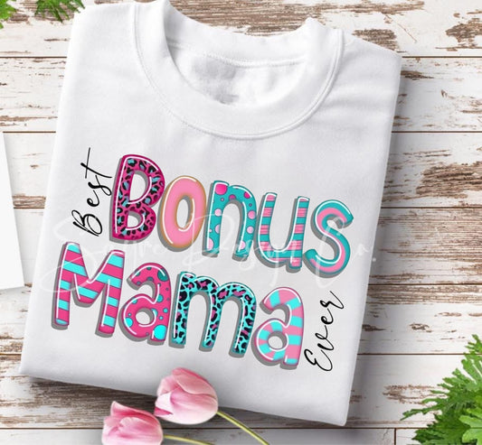 Bonus Mama Tee *Multiple Colors!*