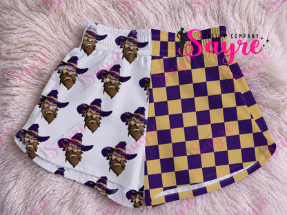 Custom Logo/Team CHECKER Shorts ADULT WOMEN