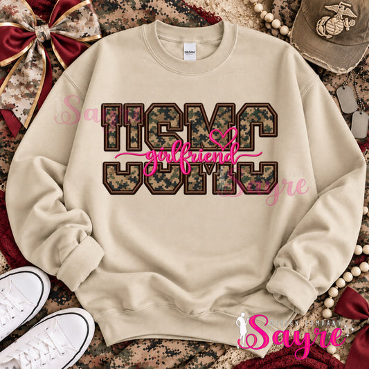 Customizable USMC Title Shirt/Long Sleeve/Crewneck