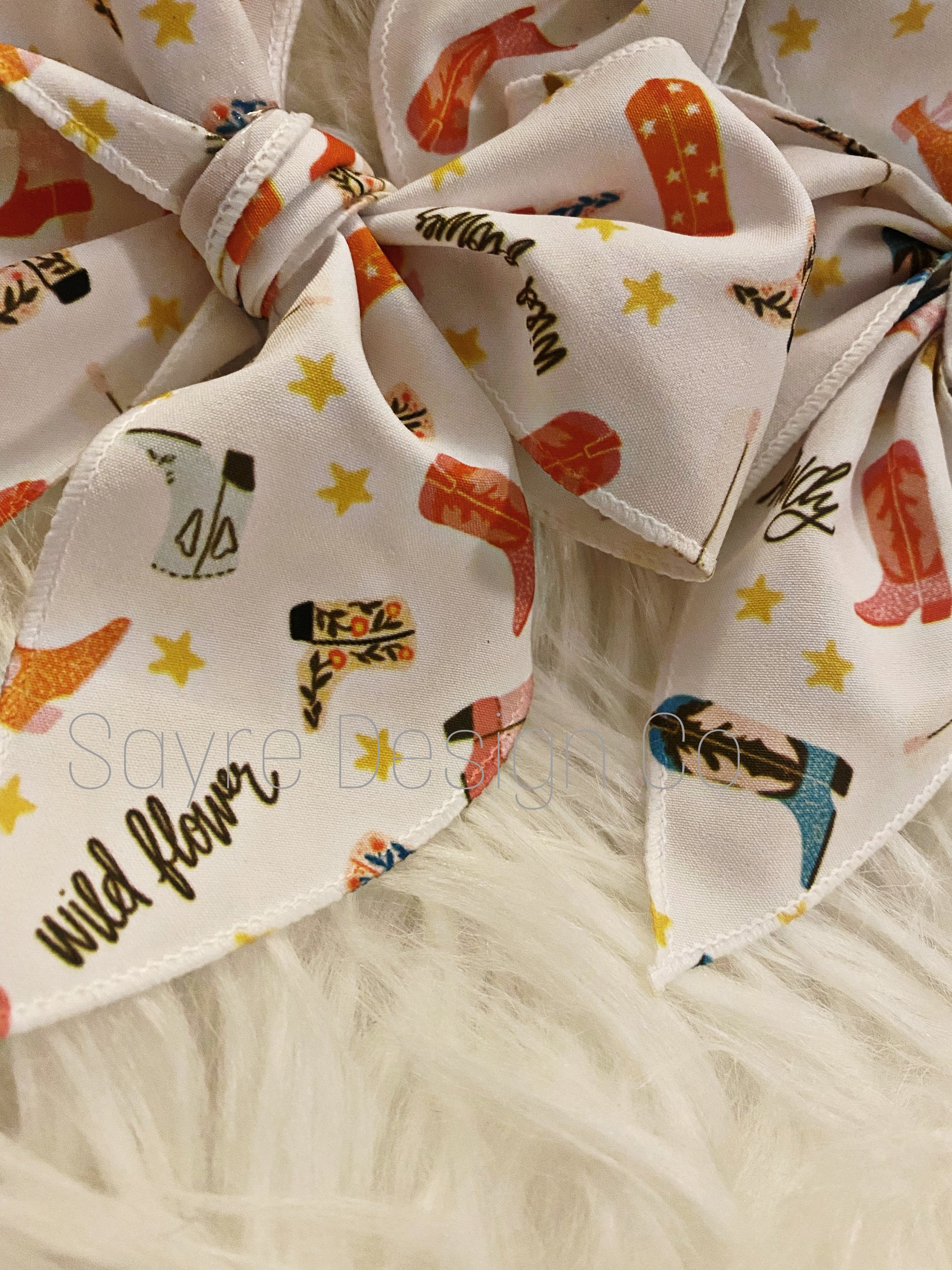Wildflower Bow Sayre Design Co.