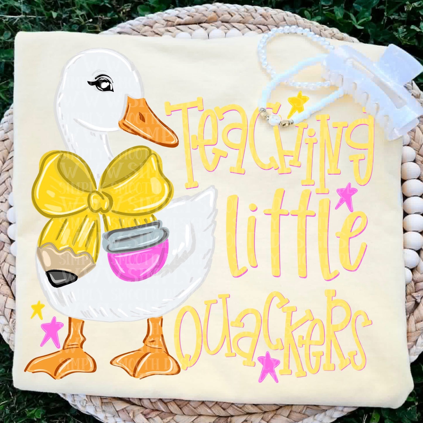 Teaching Little Quackers Tee/Crewneck