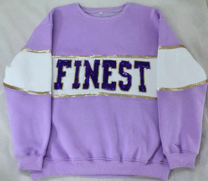 Customizable Sequin Team Sweatshirt- Round 1 closes 9/27!