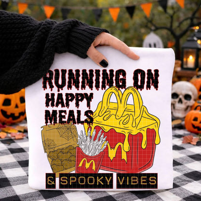 Happy Meals & Spooky Vibes Shirt/Long Sleeve/Crewneck