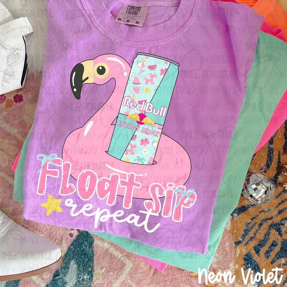 Girly RB Energy Float Sip Repeat Tee/Tank