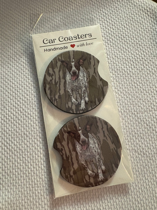 Pointers Duck Camo Car Coasters
