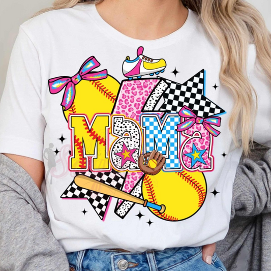 Mama Softball Tee