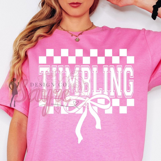 Checker Tumbling Shirt/Long Sleeve/Crewneck/Hoodie