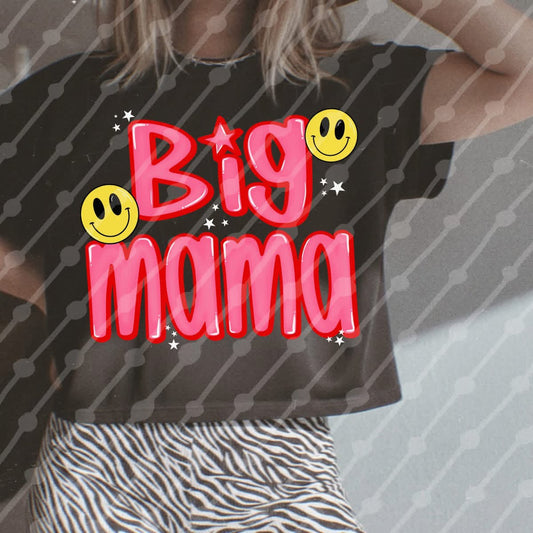 Big Mama Pink Smiley Tee/Sweatshirt
