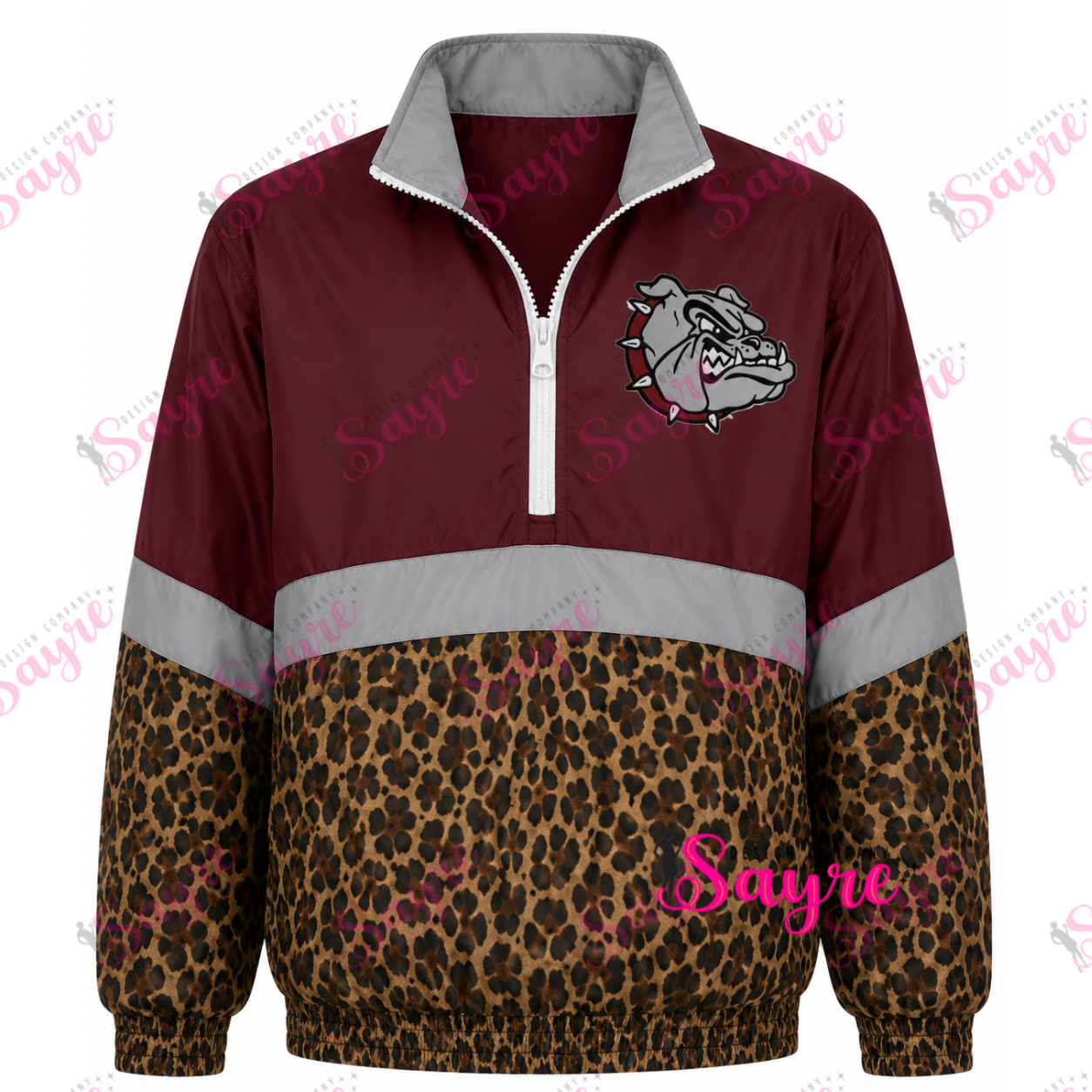 Customizable Mascot/Team On the Go Windbreaker ADULT
