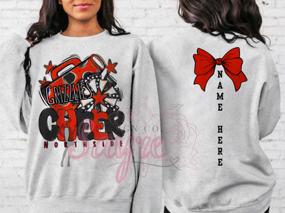 Customizable Team/Name Cheer Crewneck