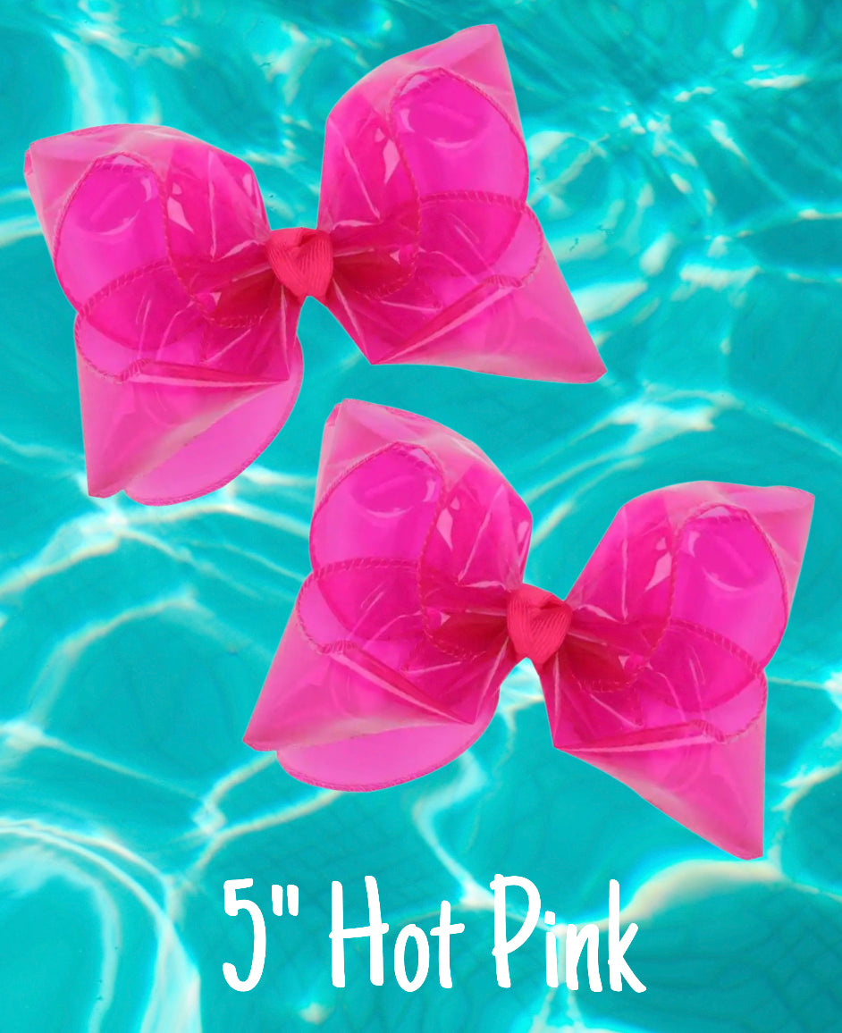 5” Solid Swim Piggies or Single Bow Sayre Design Co.