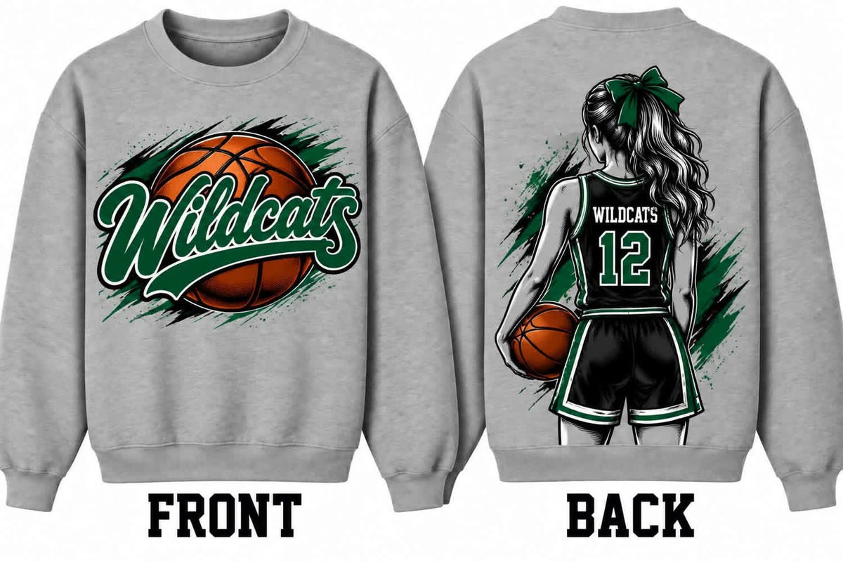 Customizable Sports Sweatshirt- Closes 10/8