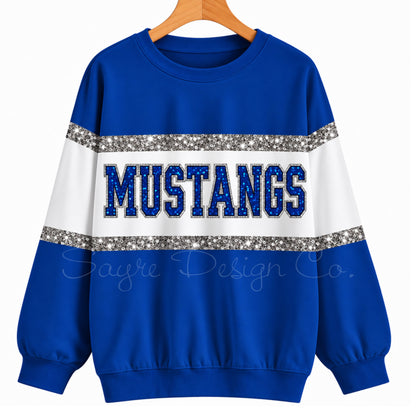 Customizable Sequin Team Sweatshirt- Round 1 closes 9/27!