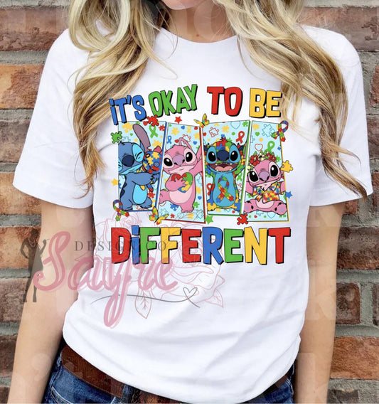 It’s Okay to be Different Alien Autism Onesie/Shirt/Long Sleeve/Crewneck/Hoodie