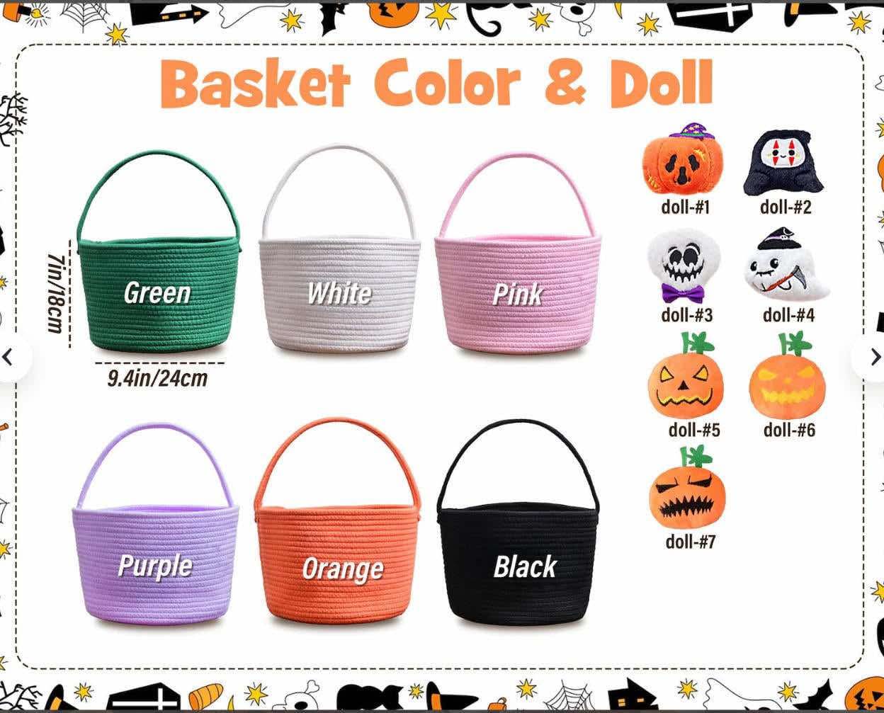 Boo Crew Treat Baskets- Closes 8/30
