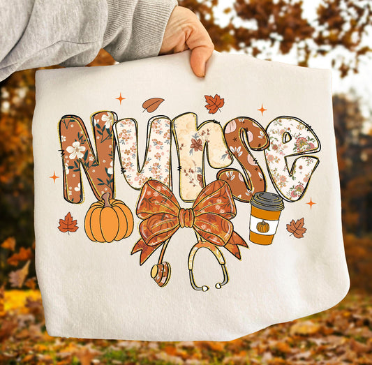 Fall Nurse Shirt/Sweatshirt