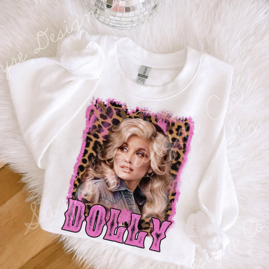 Dolly Leopard Shirt/Sweatshirt