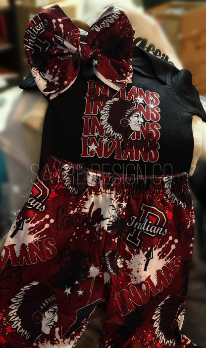 Pocola Indians 3 Piece Set 0/3M-14/16