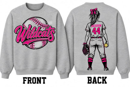 Customizable Sports Sweatshirt- Closes 10/8