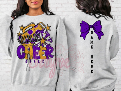 Customizable Team/Name Cheer Crewneck