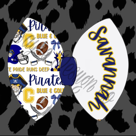 Cedarville Pirates Name Bow Sayre Design Co.