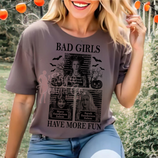 Witches Bad Girls Have More Fun-Adult Sayre Design Co.