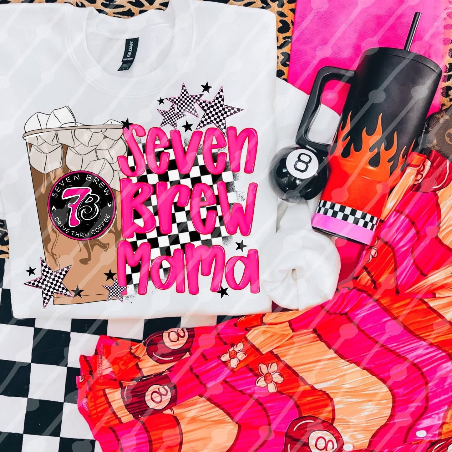 7Brew Mama Shirt/Long Sleeve/Crewneck/Hoodie