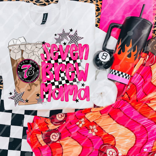 7Brew Mama Shirt/Long Sleeve/Crewneck/Hoodie