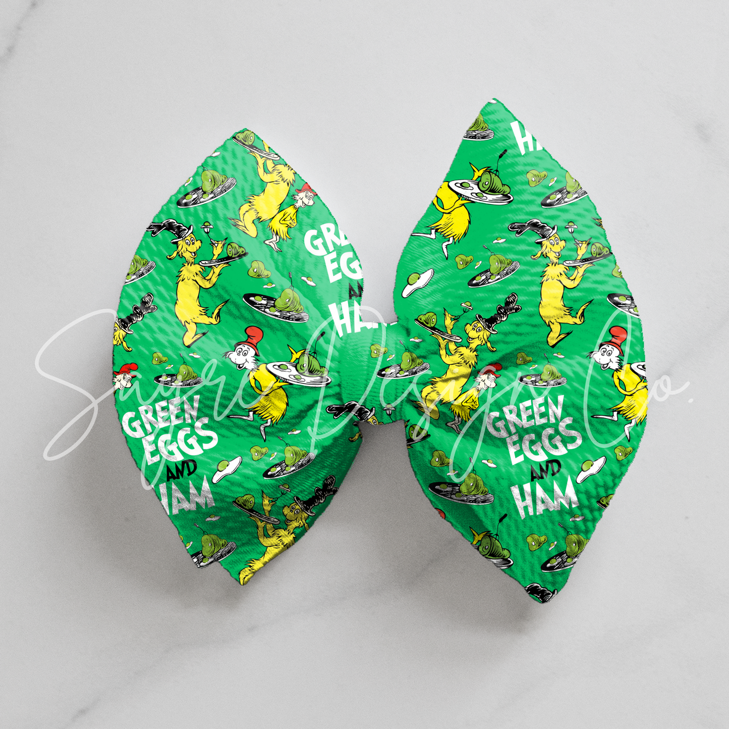 Green Eggs & Ham Bow
