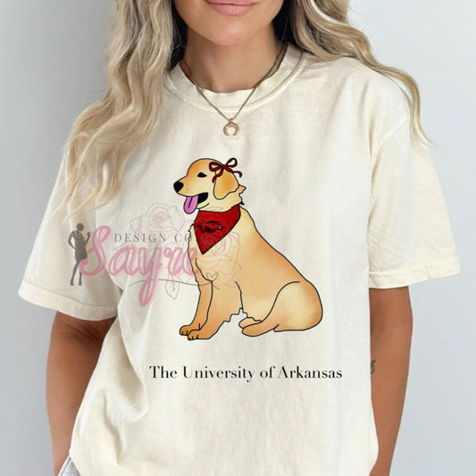 U of A Dog Shirt/Long Sleeve/Crewneck/Hood