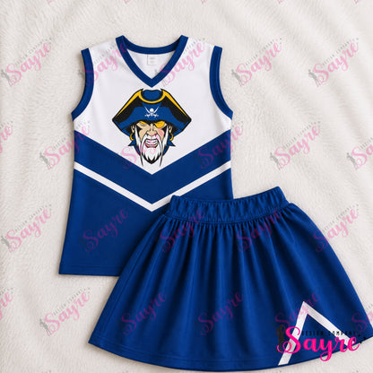 Customizable V Cheer Uniforms