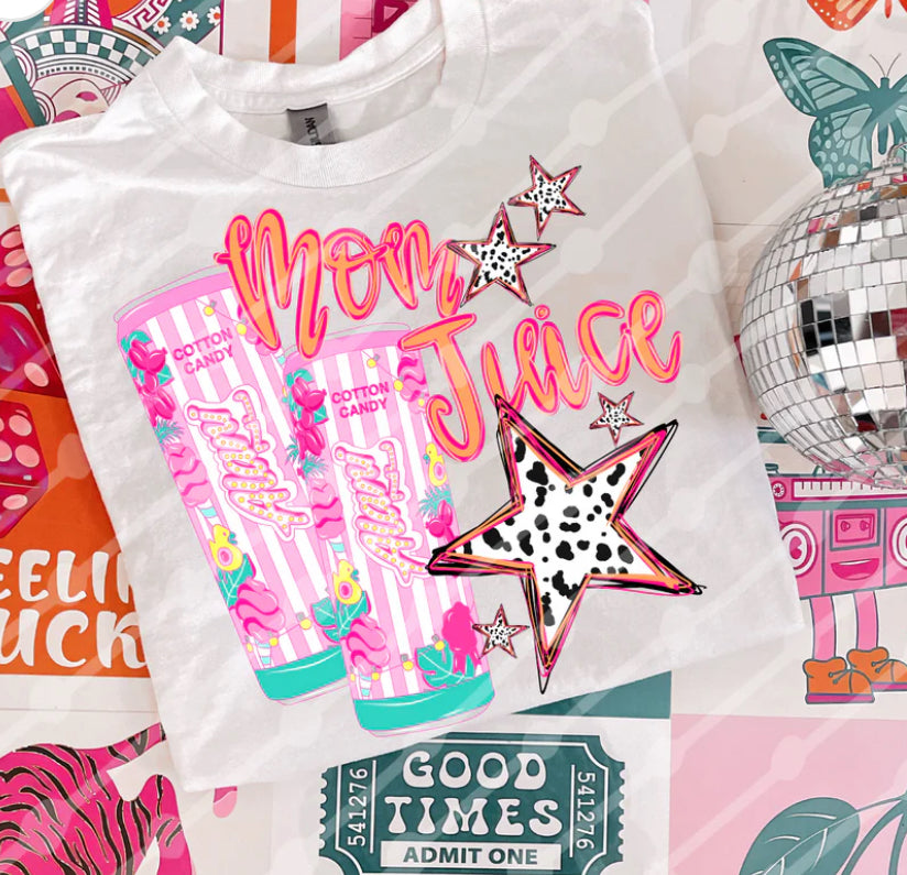 Alani Cotton Candy  Mom Juice Tee