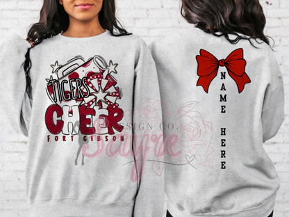 Customizable Team/Name Cheer Crewneck