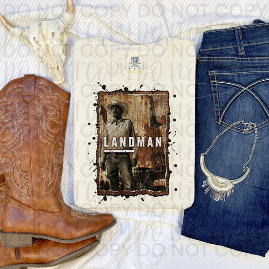 Landman Distressed Shirt/Long Sleeve/Crewneck/Hoodie