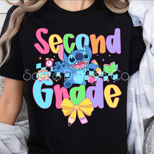 Stitch Neon Grade Tee Toddler/Youth