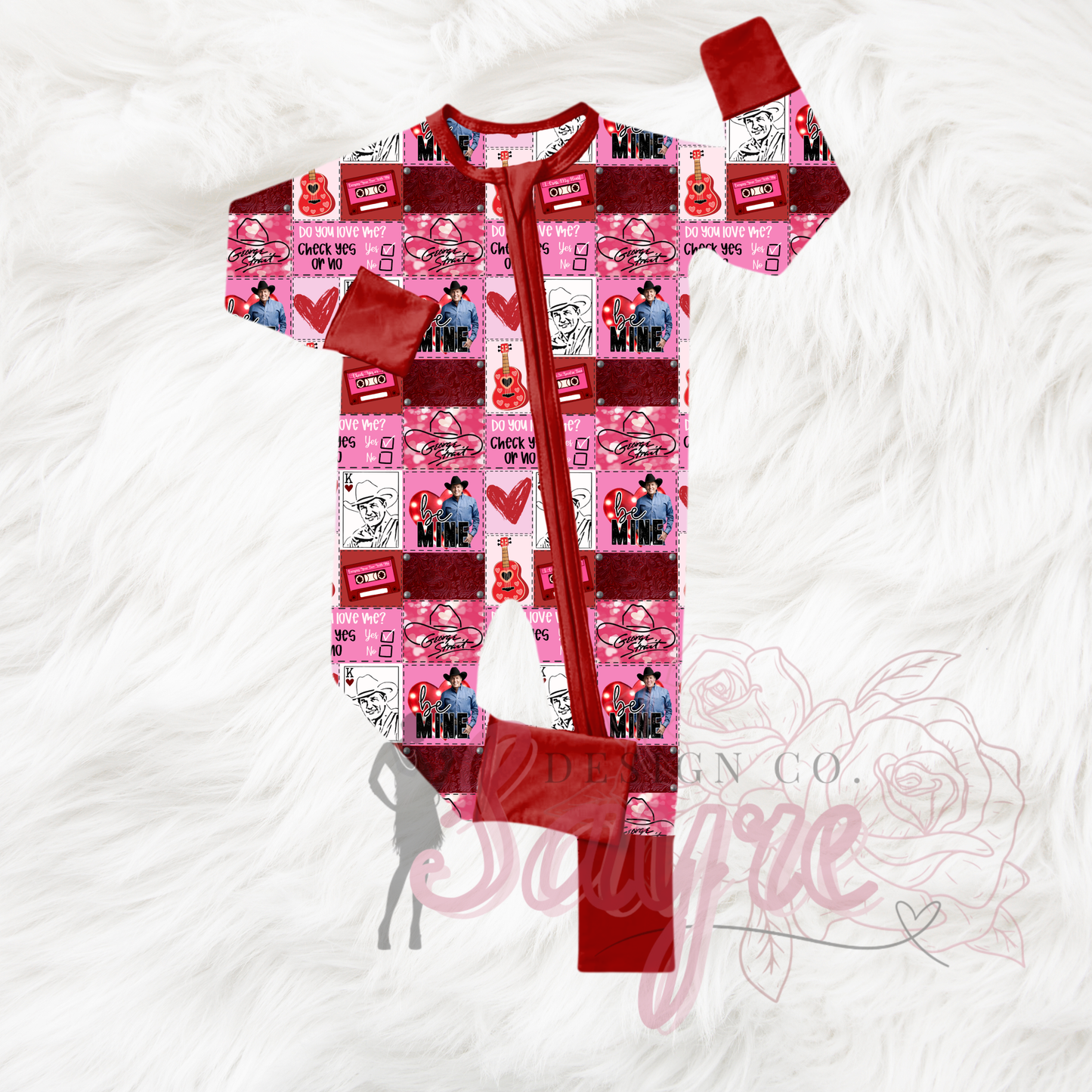 George Strait Valentine’s Day 0/3M-Adult 4XL