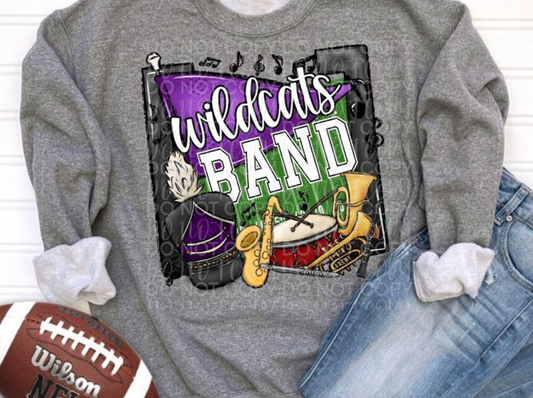 Customizable Color/Team Marching Band/Guard Field Shirt/Long Sleeve/Crewneck/Hoodie
