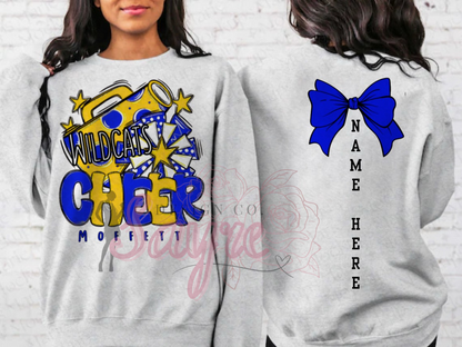 Customizable Team/Name Cheer Crewneck