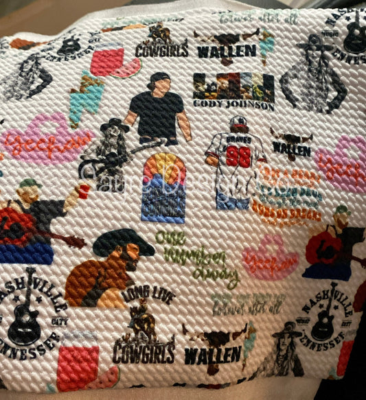 Todays Country Favorites- Bullet Fabric